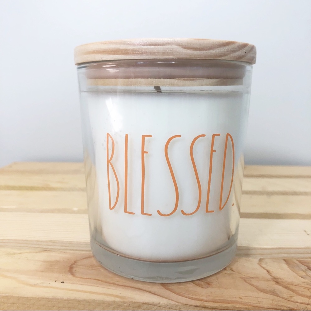 Rae Dunn 10.5oz White Pumpkin Candle